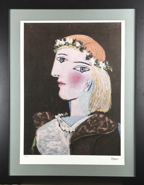 Pablo Picasso (1881-1973), Kobieta w wianku (Femme à la couronne de fleurs)