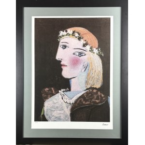 Pablo Picasso (1881–1973), Woman with a Wreath (Femme à la couronne de fleurs)