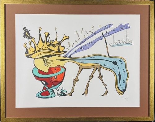 Salvador Dali (1904-1989), Le rejet de la civilisation (Odrzucenie cywilizacji, z cyklu: 