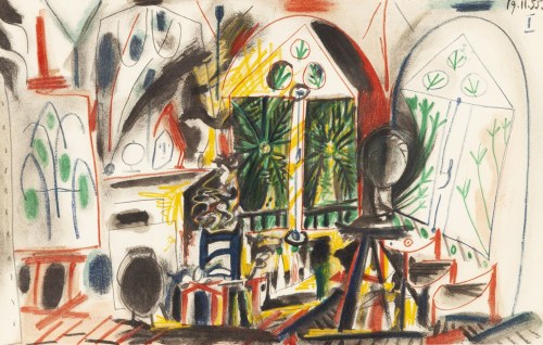 Pablo Picasso (1881 - 1973 ), Carnet de California, 1959 (1955)