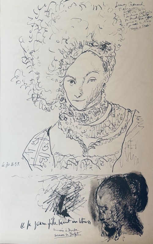 Pablo Picasso (1881-1973), Portrait d'une Princesse (Portret Księżniczki), z cyklu: 
