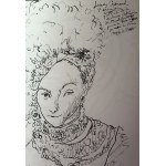 Pablo Picasso (1881–1973), *Portrait d'une Princesse* (*Portrait of a Princess*), from the series *Carnet de la Californie*, 1959 (1955)