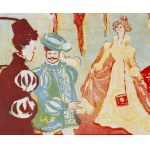Karol Frycz (1877–1963), Mrozowska, Olchowska, Sobiesław, Przybyłowicz, Leszczyński, and Bończa in Jerzy Żuławski’s play *Eros and Psyche*, 1904