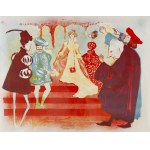 Karol Frycz (1877–1963), Mrozowska, Olchowska, Sobiesław, Przybyłowicz, Leszczyński, and Bończa in Jerzy Żuławski’s play *Eros and Psyche*, 1904