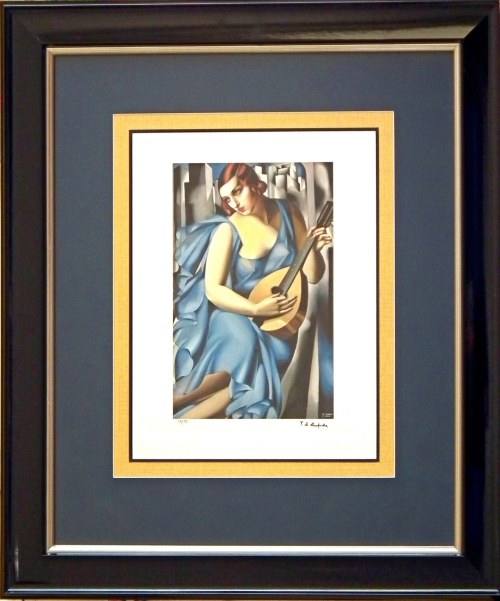 Tamara Łempicka (1898-1980), La Musicienne, 1996