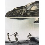 Salvador Dalí (1904-1989), Il porto di Ligat al tramonto, anni '70 del XX secolo (1958-1959)