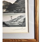 Salvador Dalí (1904-1989), Il porto di Ligat al tramonto, anni '70 del XX secolo (1958-1959)