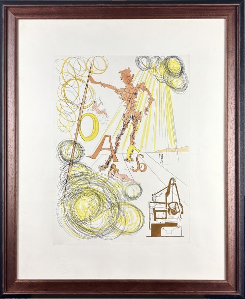 Salvador Dali (1904-1989), La machine à écrire, z teki: 