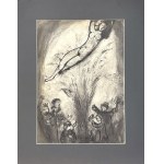 Marc Chagall (1887-1985 ), L'heureuse rencontre (Szczęśliwe spotkanie), z cyklu: 