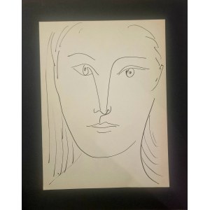 Pablo Picasso (1881–1973), Dora Maar, from the series 40 dessins de Picasso en marge du Buffon, 1957