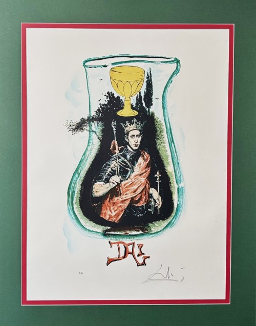 Salvador Dali (1904-1989), Król pucharów, z cyklu: 