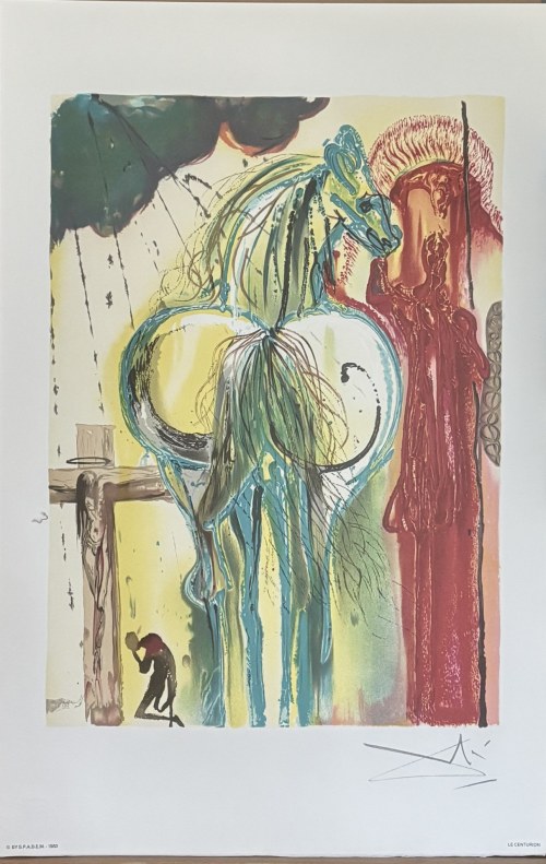 Salvador Dali (1904-1989), Le Centurion z teki: Les Chevaux de Dali (Dalinian Horses), 1983