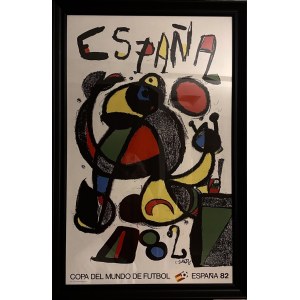 Joan Miró (1893–1983), Španielsko – Majstrovstvá sveta vo futbale, 1982