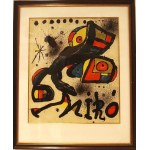 Joan Miró (1893-1983), „Hommage à Gaudí” (Hołd dla Gaudiego), 1979