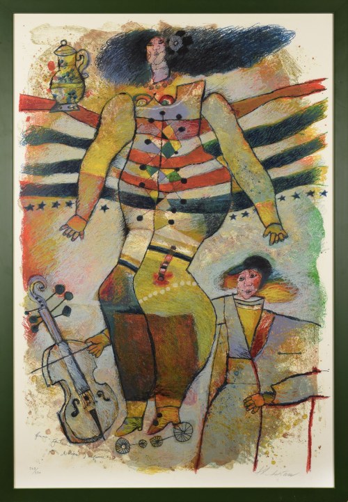 Théo Tobiasse (1927 - 2012), Femme fantasme pour mélopée d'enfance (Fantazja kobiety do melodii z dzieciństwa) lata 70-te XX w.
