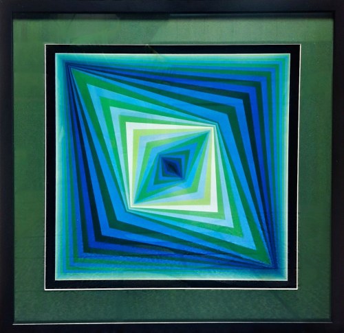 Victor Vasarely (1906-1997), RHOMBUS, 1974 (1968)