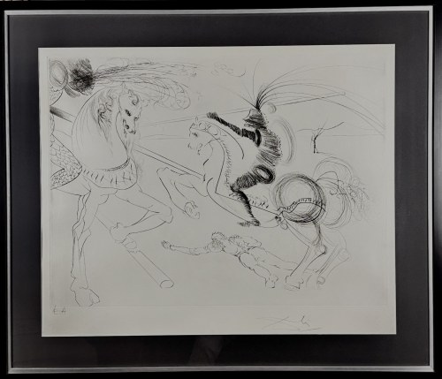 Salvador Dali (1904-1989), Droga do San Romano, 1972