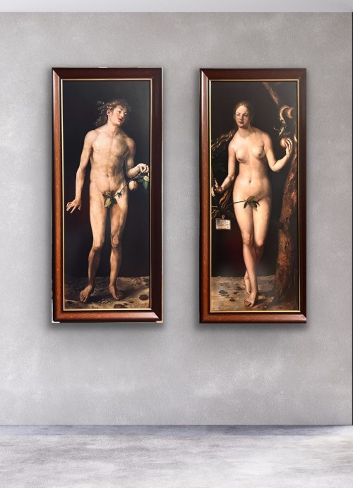 Albrecht Dürer (1471-1528), Adam i Ewa, (1507)