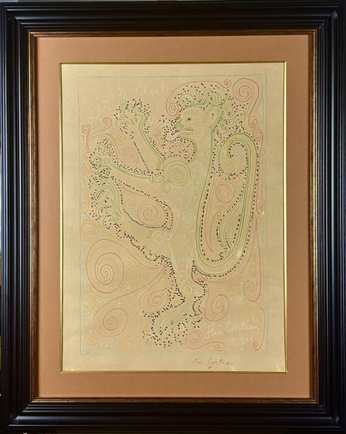 Jean Cocteau (1889-1963), Lions Club, 1958