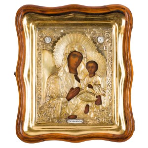 Moscow, Icon—Our Lady of Tikhvin, 1866