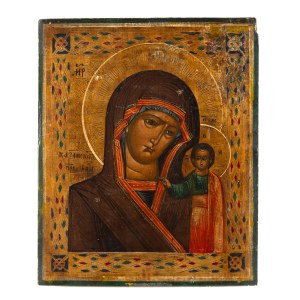 Russia, Icon of Our Lady of Kazan, 19th/20th century
