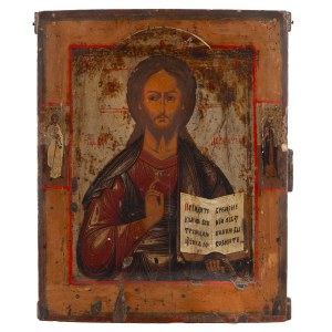 Russia, Icon of Christ Pantokrator, first half of the 19th century