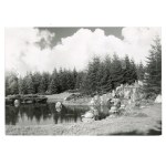 Warsaw - Photograph by H. Poddębski. A view of Paderewski Park (1019)
