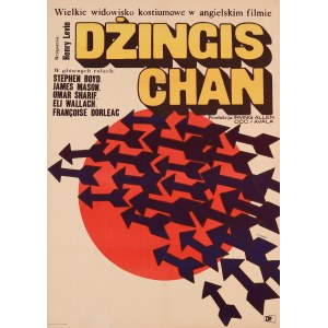 by Maciej ŻBIKOWSKI (b. 1935), Genghis Khan, 1968