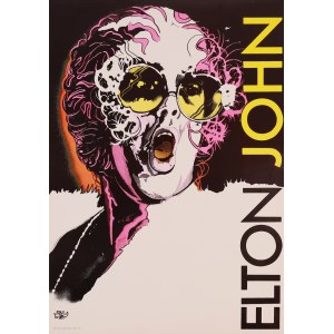 Designed by Rosław SZAYBO (1933–2019), Elton John, 1984