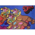 by Tadeusz JODŁOWSKI (1925–2015), *Circus* (*Three Lions*), 1970