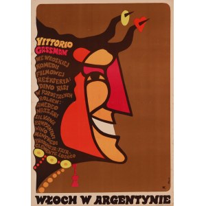 proj. Jerzy FLISAK (1930-2008), Włoch w Argentynie, 1969