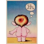 by Edward LUTCZYN (b. 1947), Satirical Drawing with a Gearbox, 1985