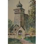 Józef Brach(I poł.XX w.), Kościół drewniany
