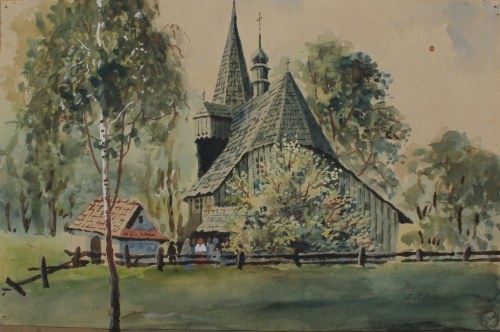 Józef Brach(I poł.XX w.), Kościół w Woli Radziszowskiej