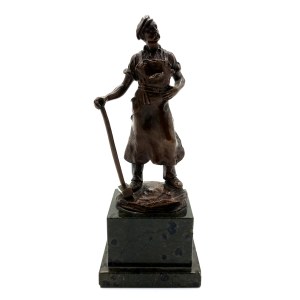 G. Canisius (20th century), Worker with a Hammer