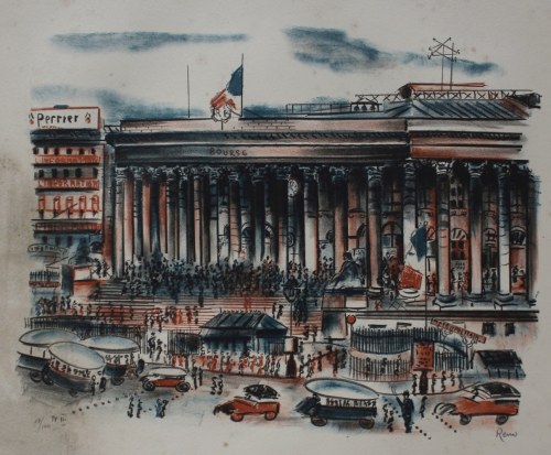 Irena Hassenberg Réno, Bourse(z teki „Paris par Reno”)