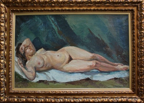 Józef Ludwikiewicz, Akt leżący, 1971