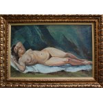Józef Ludwikiewicz, Akt leżący, 1971