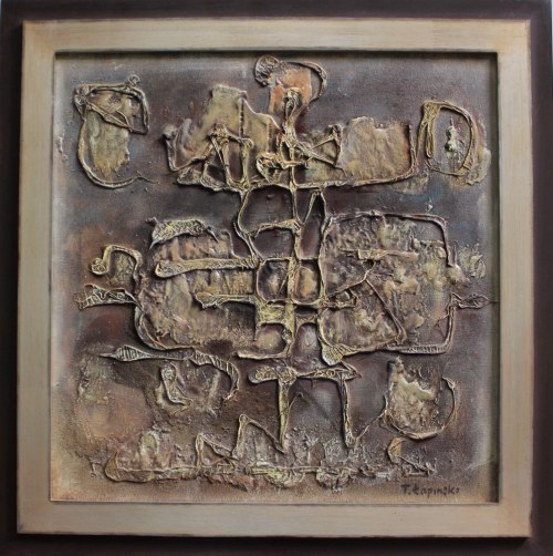 Tadeusz Łapiński, Figura osiowa, 1958