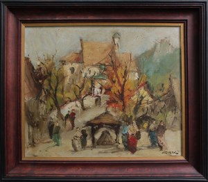 Stanisław Jan Łazorek, Widok Kazimierza Dolnego, 1999