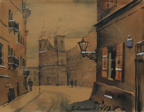 Tadeusz Radwan (I poł.XX w.), Stare Miasto w Warszawie, 1933