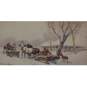 Adam Setkowicz, A Sleigh Ride to the Market