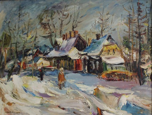 Józef Wasiołek, Pejzaż zimowy