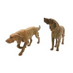 Figurki Para psów myśliwskich(XX w.)