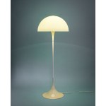A design icon—the Panthella floor lamp, designed by Verner Panton and manufactured by Louis Poulsen.