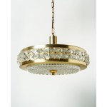 Ceiling lamp, a design attributed to the master of Scandinavian lighting, Carl Fagerlund, for Vitrika, 1960s/1970s.