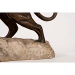 French school, early 20th century, bronze tiger