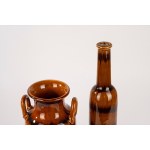 Ceramic bottle and amphora