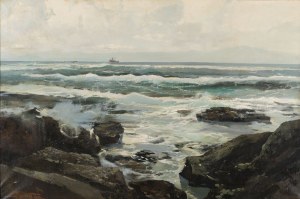 Ezelino Briante, (Napoli 1901 - Roma 1971) Winter Sea