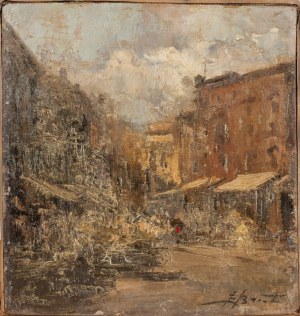 Ezelino Briante, (Napoli 1901 - Roma 1971) City view